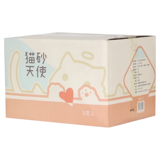天使貓砂PETBERRY 木薯砂 2.5公斤 仿礦砂 珍珠砂 豆腐砂, 1個, 貓砂天使 整箱6包(只能宅配, 15kg, 無香味