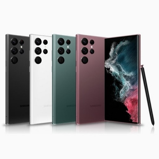 삼성전자 갤럭시 S 22 울트라 256GB SMS908 공기계 중고폰 리퍼폰, 랜덤 색상 빠른 출고 가능, 256GB