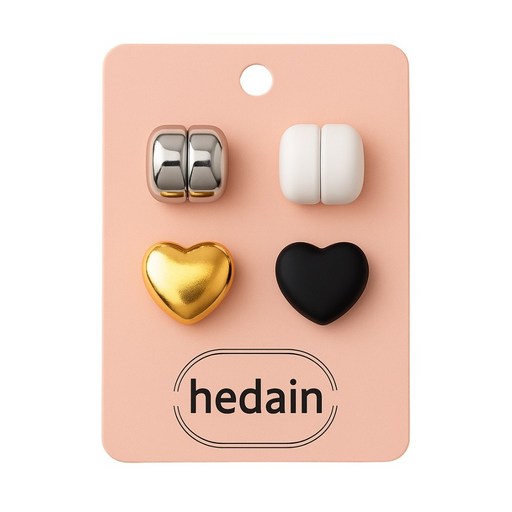HEDAIN 옷여밈 브로치 자석단추 오픈방지 가슴여밈