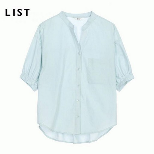 리스트 리스트 코튼 반팔 셔츠 (3가지색상) TWWSTK60140