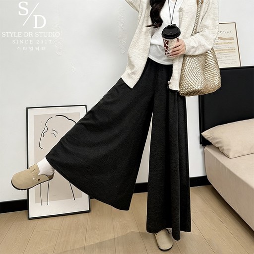 스타일닥터 여성 와이드팬츠 패션 치마바지 A라인 미디스커트 하이웨이스트 롱스커트 캐주얼 바지이자 스커트이다