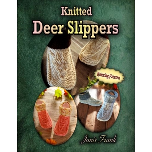 (영문도서) Knitted Deer Slippers Paperback