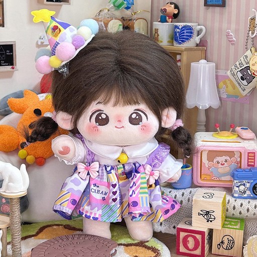 쪼꼬마미 인형의상세트 후드티 인형옷 캐주얼 스타일 퍼프인형 코디용 교복룩 스타일링