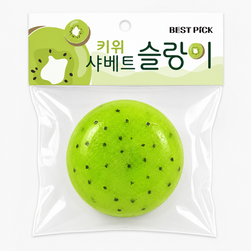 베스트픽 과일 샤베트 슬랑이 말랑이 스퀴시