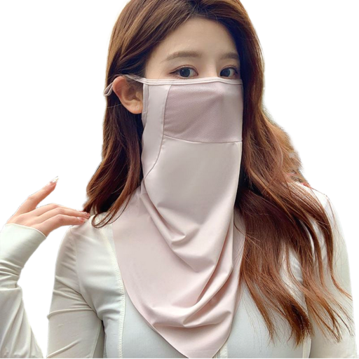 바이해랑 쿨 자외선차단마스크 골프마스크 자전거마스크