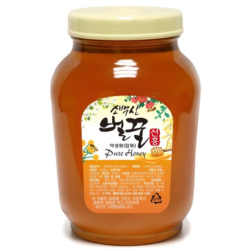 소백산 선흥 사양 잡화꿀