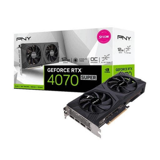 [PNY] 지포스 RTX 4070 SUPER VERTO OC D6X 12GB DF STCOM