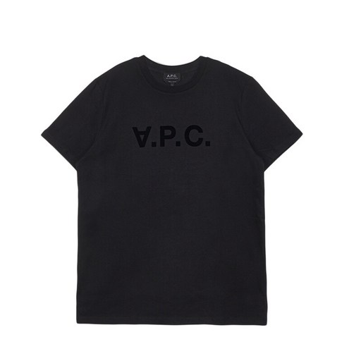 [APC][21SS] 네이비 VPC 로고 반팔 티셔츠 COBQX H26943 LZZ