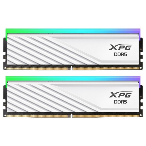 ADATA DDR5-6000 CL34 LANCER BLADE RGB 화이트 패키지 서린 (32GB(16Gx2)), 1개