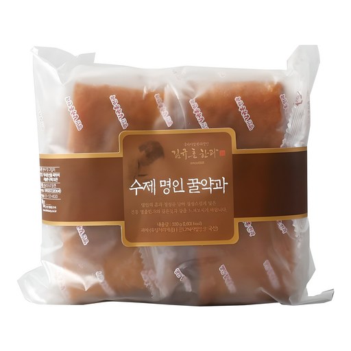김규흔한과 수제 명인 꿀약과