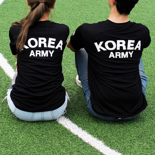 꾸나와곰신 ROKA 코리아아미 로카티 반팔 기능성 군인티셔츠