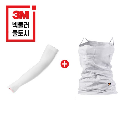 쓰리엠 자외선차단 에어 넥쿨러 목토시 + 팔토시 세트