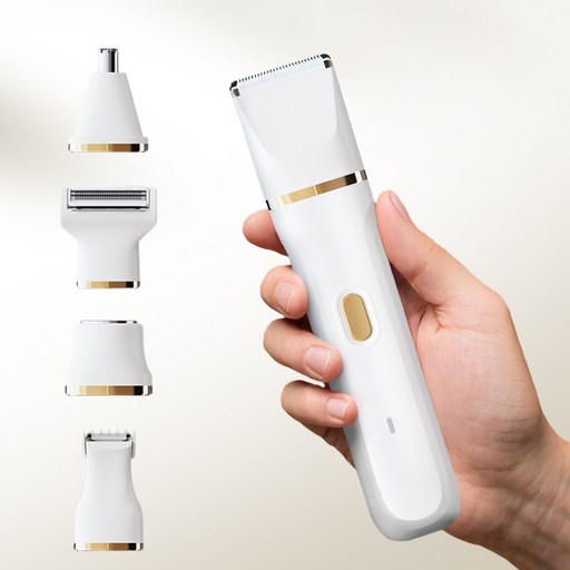 LiteFlow 5in1 바디트리머 제모기 모근제거기 헤드 분리형 전기 면도기