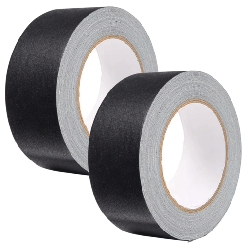 50mm x 27m 프리미엄 개퍼 테이프 검정 촬영 무대 세트 장비