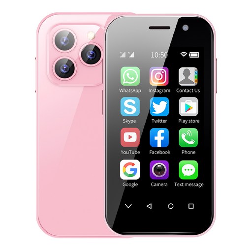 SOYES XS14 Pro 3GB RAM 32GB ROM 슈퍼 미니 스마트폰 4G LTE 3.0인치 화면 Android 12.0 옥타코어 프로세서 귀여운 소형 핸드폰 선물