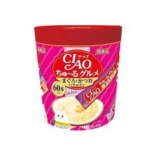챠오츄르 고양이 구루메 버라이어티 간식 60p
