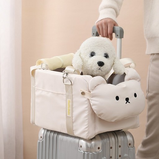 [재고 정리 반값 세일]Surkat 다용도 3in1 강아지 카시트 고양이 강아지이동가방 (점모기 돌돌이 증정)