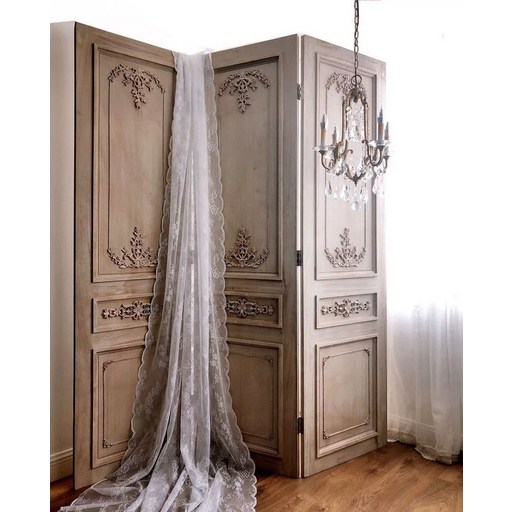 엔틱파티션 레트로 유럽풍 파티션 인테리어 우드파티션 카페 가벽 접이식