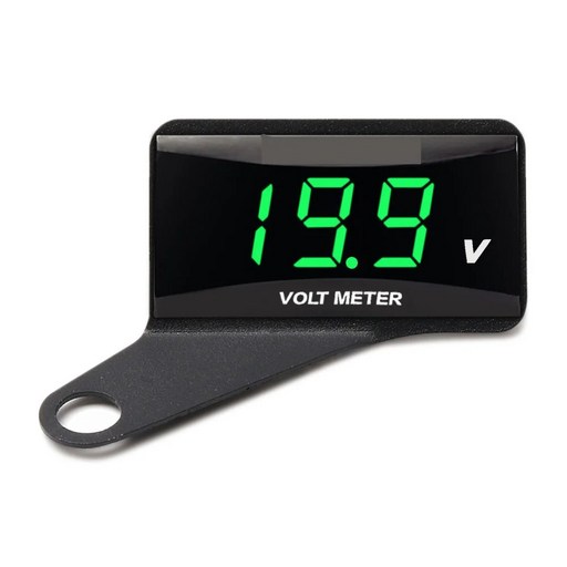 오토바이 LED 디지털 전압계 2V 00V Koso 미니 게 호환
