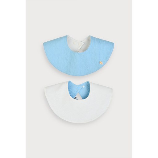 모이몰른 양면 턱받이 로로카바링자가드턱받이 M2652JW03P (블루)