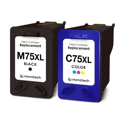 모노테크 삼성 호환용 INK-M75 C75 XL 잉크 세트 대용량 SCX-1470 SCX-1455 1460 1770F