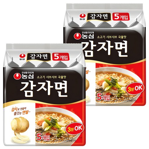 농심 감자면 117g