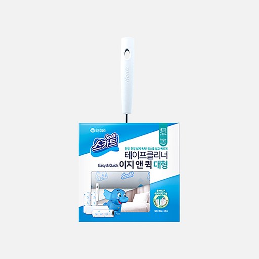 스카트 테이프클리너 이지앤퀵 대형 번들팩
