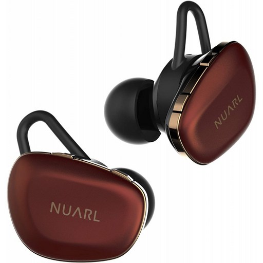 NUARL N6 Pro TWS True Wireless Stereo 이어폰 블루투스5 11hr 재생 적성 HDSS IPX4 N6PRO-RC(RED Coppe, 단일옵션, 단일옵션