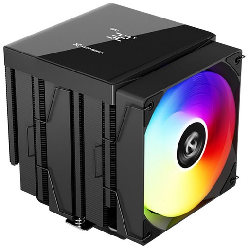GAMERX 정품 MK6 CPU쿨러/온도 사용량 디스플레이/울트라5지원(1851소켓)