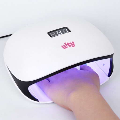 위티 자동센서 UV LED 젤네일램프 전문가용 고출력