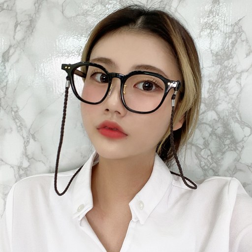 VANANA2 레더 브라운 안경줄 2개