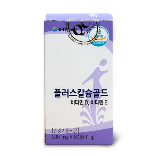 최신 리뉴얼 플러스 칼슘 골드 90정 비타민D 비타민E 칼슘