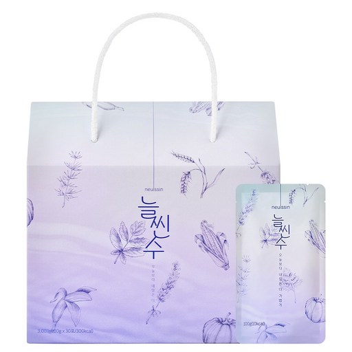 늘씬수 호박차 액상차 100g 30포. 3kg 1박스