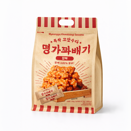 명가꽈배기 참깨