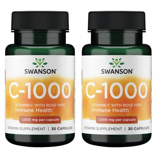 스완슨 비타민 C 로즈 힙 1000mg 캡슐