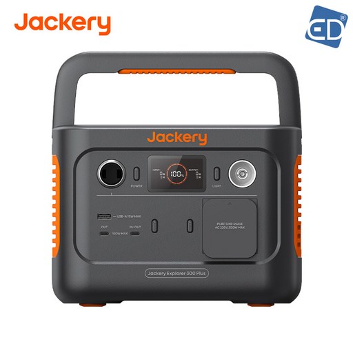 잭커리 JACKERY 300Plus 휴대용 파워뱅크