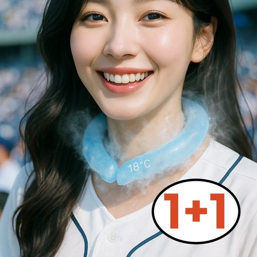 1+1 히말라야 18도씨 넥쿨러 쿨스카프 아이스넥밴드