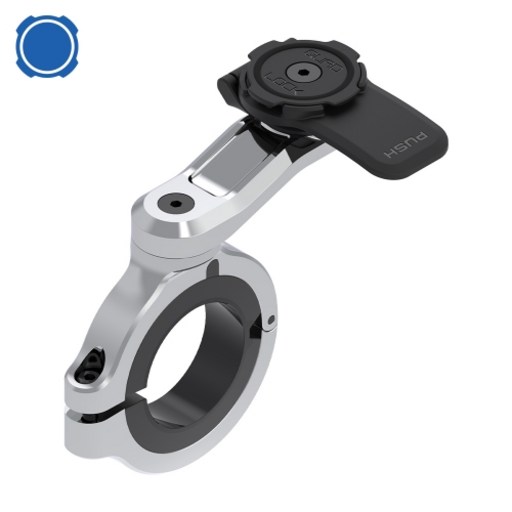 쿼드락 Motorcycle Handlebar Mount PRO Chrome - Large 스마트폰 거치대 QUADLOCK 모터사이클 핸들바 마운트 프로 크롬 - 라지