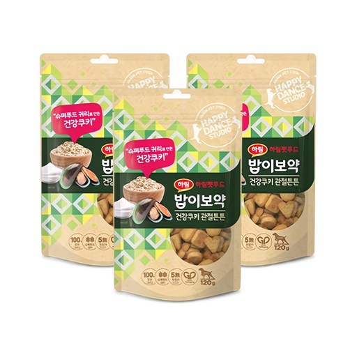하림펫푸드밥이보약 강아지 건강쿠키 간식