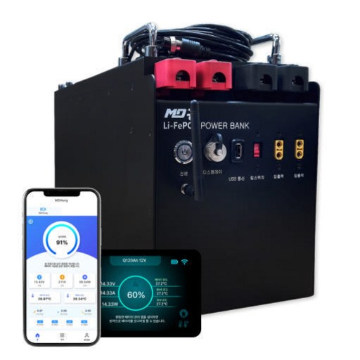 MD홍파워뱅크 퀀텀파워 12V 600Ah