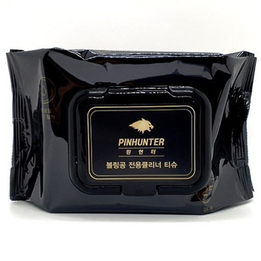 핀헌터 볼링공 전용클리너 티슈