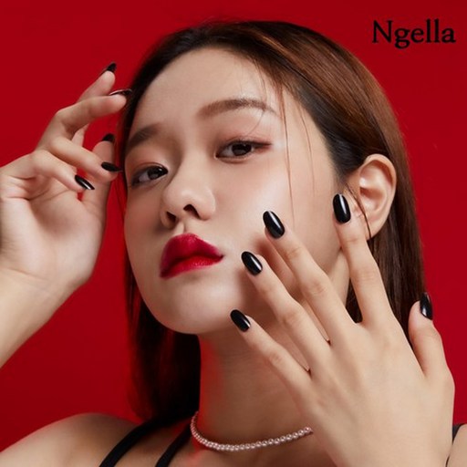 엔젤라 반경화 젤네일 스티커 셀프 네일팁 네일아트+젤네일 UV램프