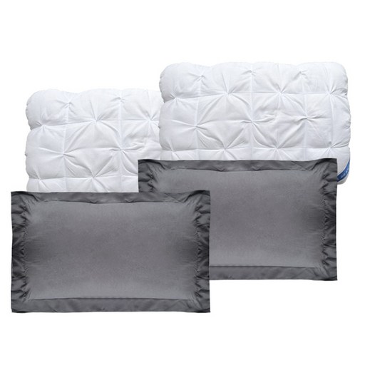 FASEN 베개 이탈리아 7성급 호텔 베개 OEKO-TEX 알러지/진드기방지 항균인증 50x70/40x60 cm 수면 배게 배개 베게 베개솜 배게솜 덤으로 베개커버 1/2개 증정