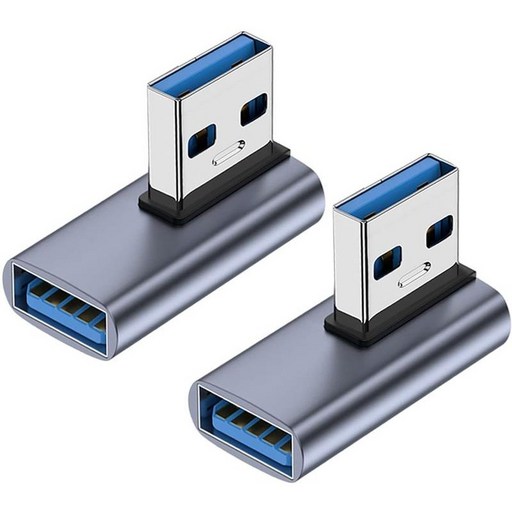 USB3.0 변환젠더 컨버터 AMtoAF 수평 꺾임 A타입 15w급속충전 지원 10Gbps 전송속도 커넥터 adapter 어댑터 A타입 숫놈에서 A타