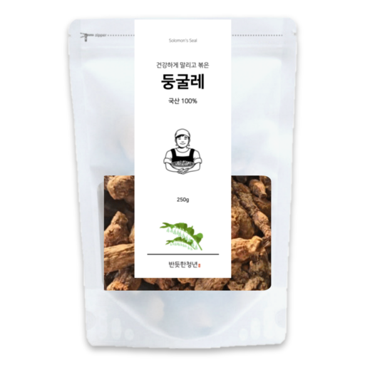 반듯한청년 국산 볶은 둥글레 차 세척 건조 햇