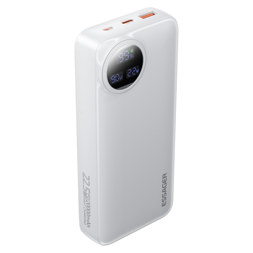 Essager 일체형 고속충전 대용량 보조배터리 10000/20000mAh PD 22.5W QC3.0 잔량표시
