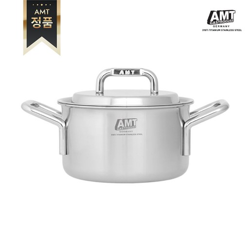 [정품] AMT 316Ti 통5중 샤프 양수 냄비