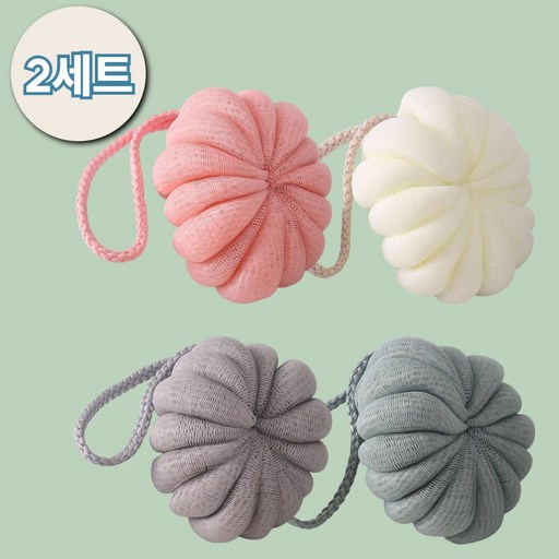 샵베이 담유 초저자극 버블 컬러 샤워볼 4P 고급재질 초대형 거품 잘나고 잘 안풀리는