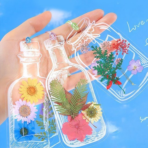 EGMI 자연을 담는 DIY 책갈피 만들기 플라워 압화 필름