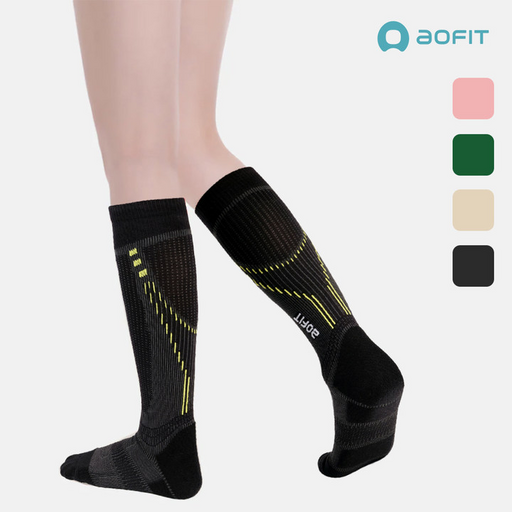 aoFIT 스포츠 컴프레션 삭스 컴프레션 양말 압박양말 압박 스포츠 양말